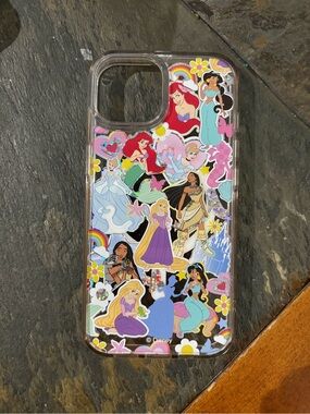IPHONE 13 - Disney Princess Clear Phone Case